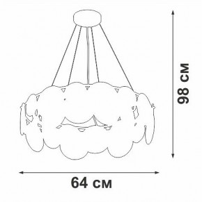 Подвесная люстра Vitaluce V5801 V5801-8/6S в Муравленко - muravlenko.mebel24.online | фото 7