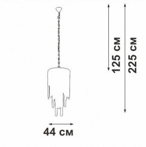 Подвесная люстра Vitaluce V5885 V5885-9/7 в Муравленко - muravlenko.mebel24.online | фото 3