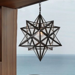 Подвесной светильник Imperiumloft Black Star Clear Glass 101314-26 в Муравленко - muravlenko.mebel24.online | фото