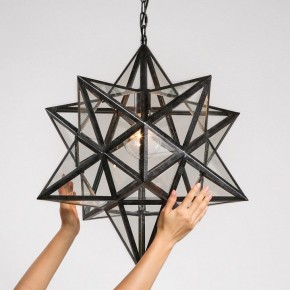 Подвесной светильник Imperiumloft Black Star Clear Glass 101314-26 в Муравленко - muravlenko.mebel24.online | фото 2
