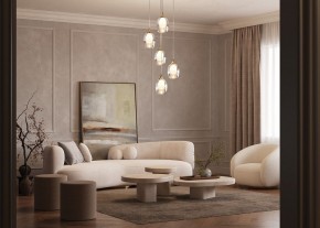 Подвесной светильник Maytoni Aura MOD016PL-05BS в Муравленко - muravlenko.mebel24.online | фото 4