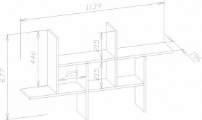 Полка навесная ПК-6 в Муравленко - muravlenko.mebel24.online | фото 4