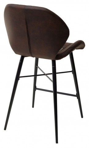 Полубарный стул MARCEL COWBOY-#800 темно-коричневый (H=65cm), ткань микрофибра М-City в Муравленко - muravlenko.mebel24.online | фото 4