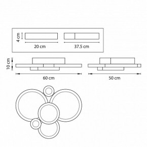 Потолочная люстра Lightstar Breve 749081 в Муравленко - muravlenko.mebel24.online | фото 3