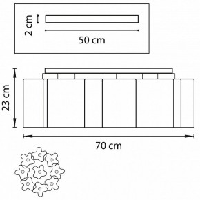 Потолочная люстра Lightstar Nubi 802097 в Муравленко - muravlenko.mebel24.online | фото 2