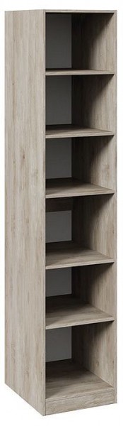 Шкаф для белья Эмбер СМ-348.07.002 R в Муравленко - muravlenko.mebel24.online | фото 2