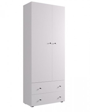 Шкаф ДМ 800 с 2-мя ящиками (ясень шимо) в Муравленко - muravlenko.mebel24.online | фото 4