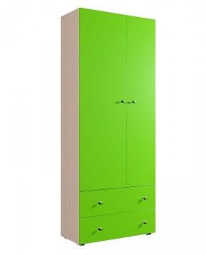 Шкаф ДМ 800 с 2-мя ящиками (ясень шимо) в Муравленко - muravlenko.mebel24.online | фото 9
