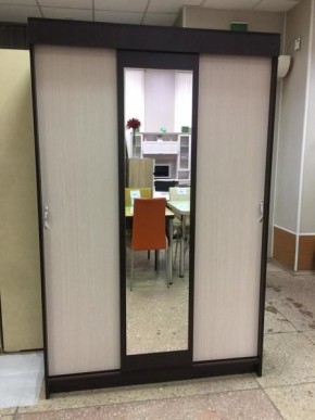 Шкаф-купе Басса ШКК 551 шимо шимо светлый/темный в Муравленко - muravlenko.mebel24.online | фото 1