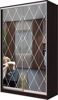 Шкаф-купе ХИТ 23-17-66 РОМБ БОЛЬШОЙ в Муравленко - muravlenko.mebel24.online | фото