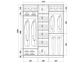 Шкаф-купе ХИТ 23-18-656 (620) в Муравленко - muravlenko.mebel24.online | фото 2