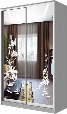 Шкаф-купе ХИТ 24-12-66 ЦАПЛИ в Муравленко - muravlenko.mebel24.online | фото