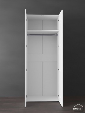 Шкаф Linnea MHR-2PO 2050х800х510 (Белый-М 11.1.1) в Муравленко - muravlenko.mebel24.online | фото 4