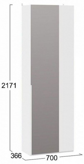 Шкаф платяной Порто СМ-393.07.232 в Муравленко - muravlenko.mebel24.online | фото 4