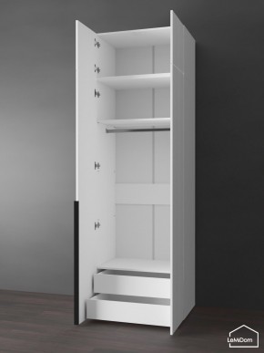 Шкаф с антресолью Linnea MHR-2A-3 2450х800х510 (Белый-М 11.1.2) в Муравленко - muravlenko.mebel24.online | фото 5