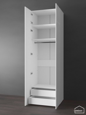 Шкаф с антресолью Linnea MHR-2POA-3 2450х800х510 (Белый-М 11.1.1) в Муравленко - muravlenko.mebel24.online | фото 6