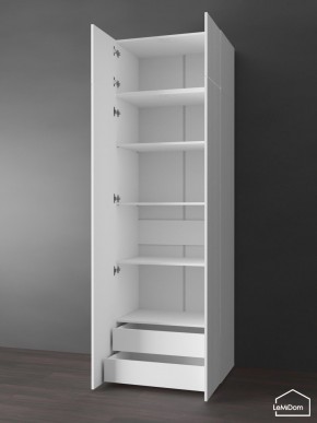 Шкаф с антресолью Linnea MHR-2POA-4 2450х800х510 (Белый-М 11.1.1) в Муравленко - muravlenko.mebel24.online | фото 5