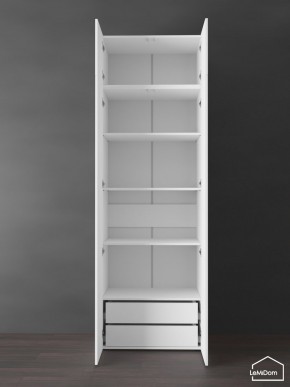 Шкаф с антресолью Linnea MHR-2POA-4 2450х800х510 (Белый-М 11.1.1) в Муравленко - muravlenko.mebel24.online | фото 6