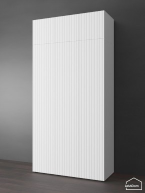 Шкаф с антресолью Linnea MHR-3POA-1 2450х1200х510 (Белый-М 11.1.2) в Муравленко - muravlenko.mebel24.online | фото