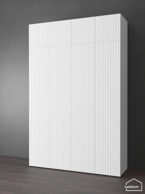 Шкаф с антресолью Linnea MHR-4POA-1 2450х1600х510 (Белый-М 11.1.2) в Муравленко - muravlenko.mebel24.online | фото