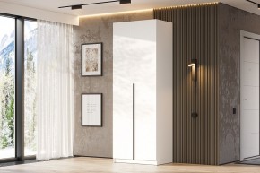Шкаф ШК-5 + 4 полки + ящики (800) Белый текстурный в Муравленко - muravlenko.mebel24.online | фото 3