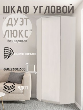 Шкаф угловой Дуэт Люкс без зеркала в Муравленко - muravlenko.mebel24.online | фото 1