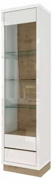 Шкаф-витрина Балтимор 414.03 в Муравленко - muravlenko.mebel24.online | фото