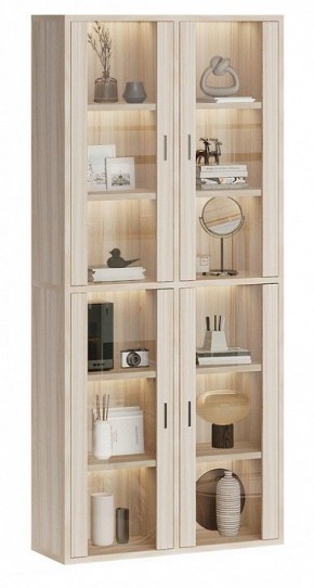 Шкаф-витрина Домино СУ(ш2в2)+4ФС в Муравленко - muravlenko.mebel24.online | фото 2