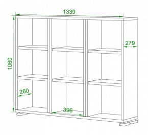 Стеллаж Домино нельсон ПУ-60-1 в Муравленко - muravlenko.mebel24.online | фото 2