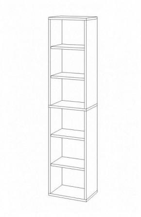 Стеллаж-колонка Домино СУ(ш1в2) в Муравленко - muravlenko.mebel24.online | фото 3