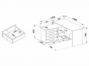 Стол компьютерный КСТ-109Л в Муравленко - muravlenko.mebel24.online | фото 4