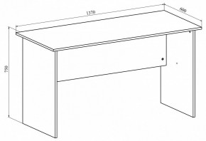 Стол офисный Офис ОФ-113К в Муравленко - muravlenko.mebel24.online | фото 4