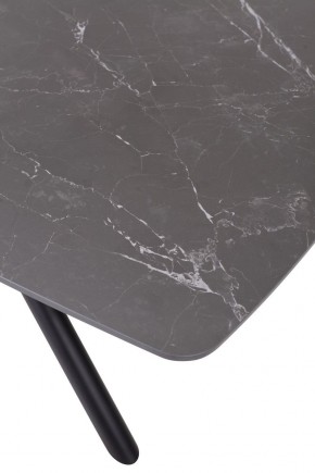 Стол RIVOLI 140 MATT BLACK MARBLE SOLID CERAMIC / BLACK, ®DISAUR в Муравленко - muravlenko.mebel24.online | фото 10