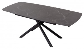 Стол RIVOLI 140 MATT BLACK MARBLE SOLID CERAMIC / BLACK, ®DISAUR в Муравленко - muravlenko.mebel24.online | фото 3