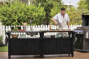 Столик для барбекю 415 Л (Unity Chef 415 L) графит в Муравленко - muravlenko.mebel24.online | фото 4