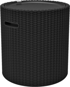 Столик-холодильник Кул-Стул (Cool stool) графит в Муравленко - muravlenko.mebel24.online | фото 2