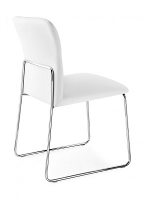 Стул FRIDA CB/1806-SK  MT.P77 CHROMED/  SKUBA S92 OPTIC WHITE в Муравленко - muravlenko.mebel24.online | фото 2