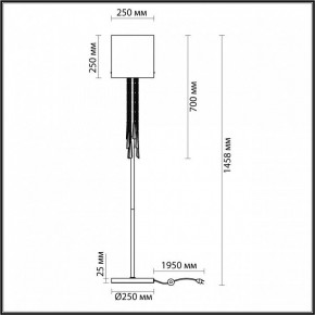 Торшер Odeon Light Nicole 4886/1F в Муравленко - muravlenko.mebel24.online | фото 4