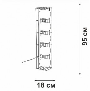 Торшер Vitaluce V3019 V3019-1/5P в Муравленко - muravlenko.mebel24.online | фото 4