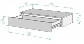 Тумба подвесная K210 в Муравленко - muravlenko.mebel24.online | фото 2