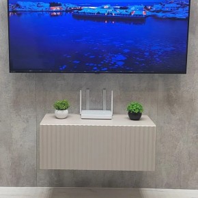 Тумба подвесная под ТВ LINES MTV1-MA 750 Бежевый (Леда-М 10.1.5) в Муравленко - muravlenko.mebel24.online | фото 5