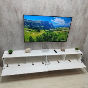 Тумба подвесная под ТВ LINES MTV4-MA 1150 Белый глянец (Белый-M 10.1.1) в Муравленко - muravlenko.mebel24.online | фото 12