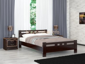 ВЕРОНИКА-2 Кровать из массива 1600  в Муравленко - muravlenko.mebel24.online | фото 4